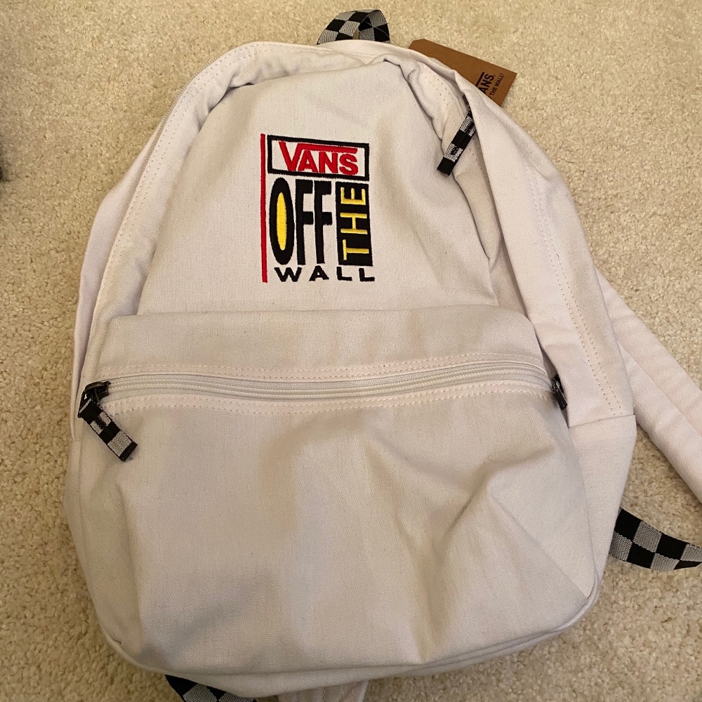 Checkered 90’s Vans backpack